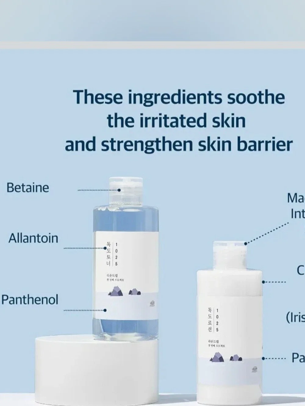 Round Lab 1025 Dokdo Toner 200ml Hydrating Korean Skincare New